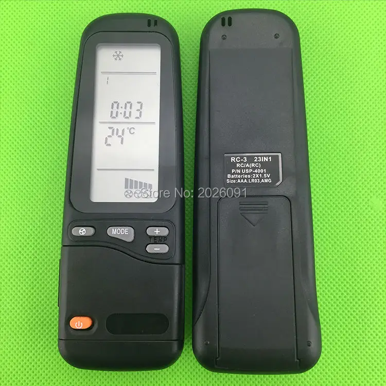 Для кондиционера пульт ДУ, совместимый для Electra/Airwell/Emailair/Elco RC-41-1 RC-5I-1 RC-7 19in1 RC-4I-1