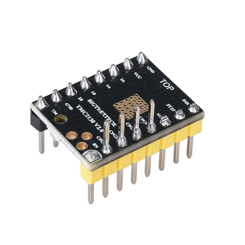 3d принтер Часть Tmc2130 V2.0 шаговый двигатель Stepstick бесшумный драйвер с радиатором для 3d принтера плата управления(упаковка из 2