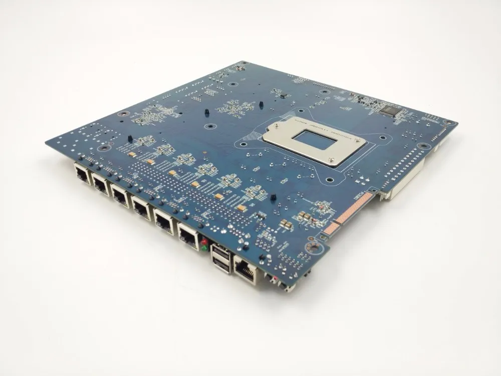 Clearance HCiPC M507-1 LAN-HCZ87-6L Z87+82574L 6LAN +By Pass Firewall Motherboard,ITX Motherboard,6LAN motherboard,1U Server,Free shipping 17