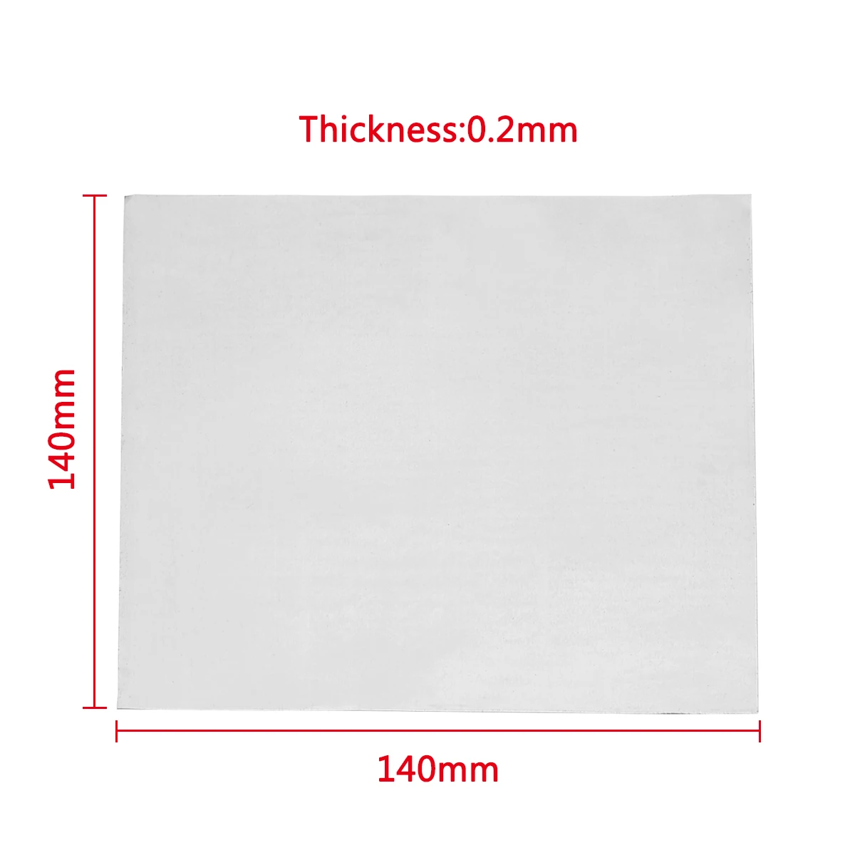 Portable 5Pcs 0.2mm Thickness High Purity Zinc Sheet 99.9% Pure Zinc Plate 140x140mm For DIY Science Lab Tools Accessories