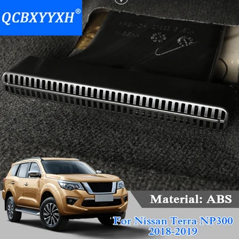 

QCBXYYXH ABS Interior Mouldings For Nissan Terra Navara NP300 2018-2019 Under The Seat Outlet Frame Sequins Decoration Covers