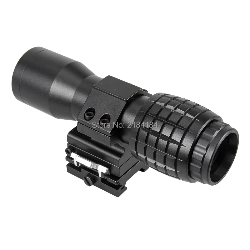 FIRE WOLF Red Dot Sight Scope 5x Лупа быстрый флип-прицел флип для бокового крепления подходит для 20 мм Вивера крепление красная точка