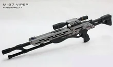 Mass Effect 2 M 97 Viper Sniper Rifle1 1 Scale 3D Paper Model Handmade DIY Children