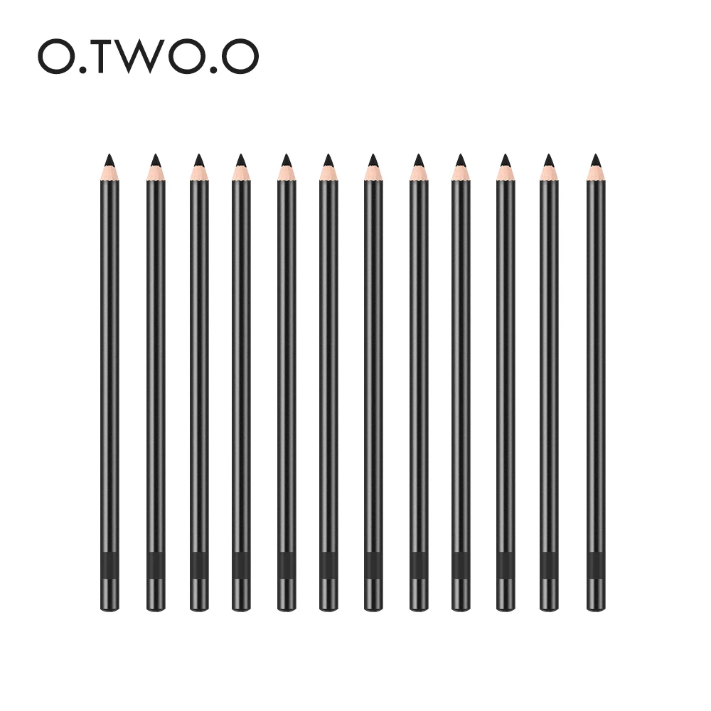 

12pcs Eyebrow Pencil 6 Color Makeup Long Lasting Waterproof Eye brow Pencils Smooth Easy To Wear Paint O.TWO.O Brand Maquiagem