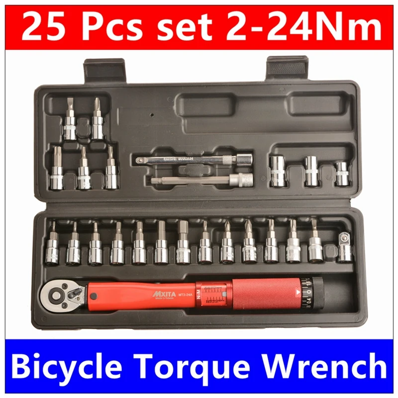 

EASY-MXITA Torque Wrench Bicycle Cycling Tool Set Set Tool Bicycle Repair Wrench Set Manual Tool Set