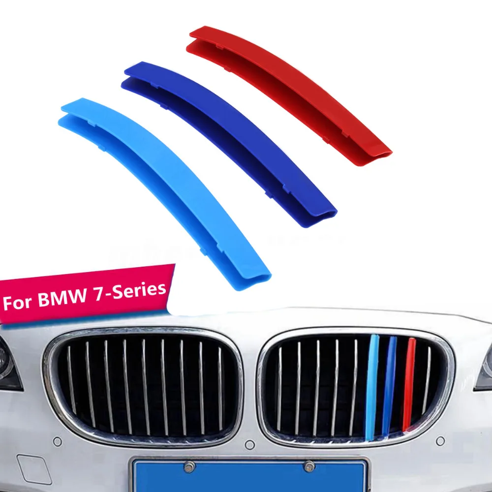 

M-Color Front Grille Cover Strip Trim For BMW 09-15 7Series F01 F02 730d 740i