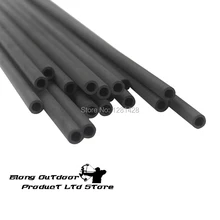 Free shipping wholesale 12 pcs 30″ pure carbon arrow shaft for DIY hunting archery bow