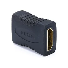 High Quality Black HDMI Female to HDMI Female Connector Extender HDMI Cable Cord Extension Adapter Converter 1080P High Quality Black HDMI Female to HDMI Female Connector Extender HDMI Cable Cord Extension Adapter Converter 1080P