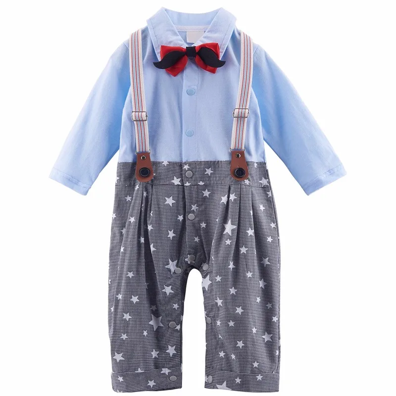 طفل رضيع الملابس بحار البحرية الكابتن زي رومبير هالوين تأثيري Playsuit الزي الرضع قصيرة الأكمام بذلة