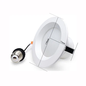 

Waterproof 6 inch downlight plus 4 inch ordinary smart downlight 2