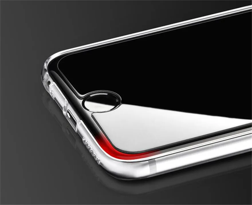 200 комплект Ультратонкий Премиум Взрывозащищенный Закаленное стекло протектор экрана flim для iPhone X 8 7 plus 6S 6 plus 5s 5C 4S SE 5