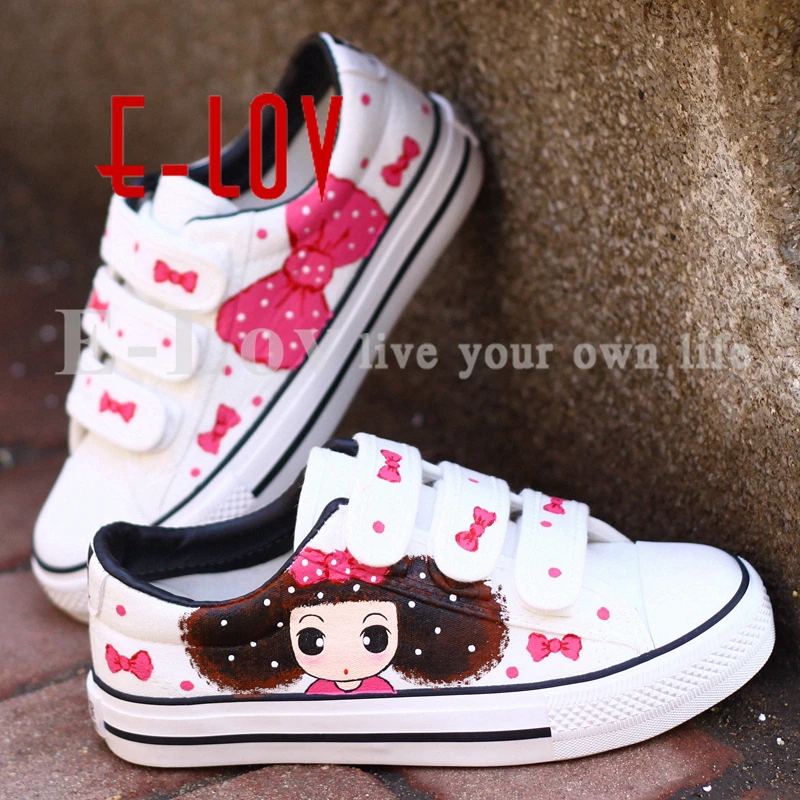 

Hot Sale Women Men Shoes Casual Canvas Shoes Woman Fashion Hand Painted Shoes Cute Flat Zapatos Mujer Chaussure Homme