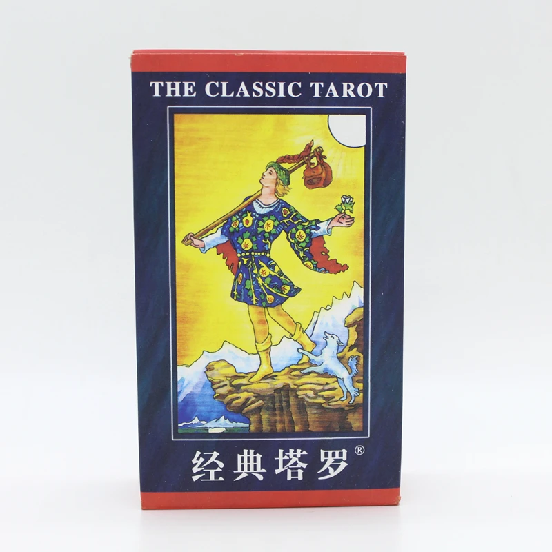 Fortune telling The Classic Tarot Board Game 78 PCS/Set Boxed Playing