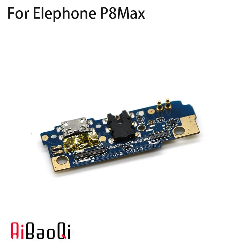 AiBaoQi USB разъем плата зарядки с микрофоном для Elephone P8 Max сотовый телефон