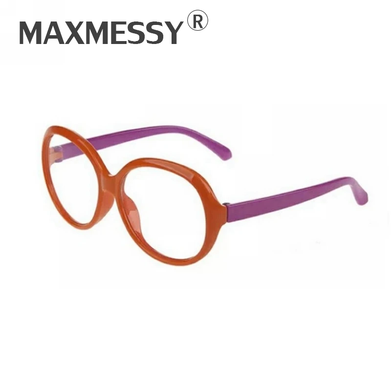 MAXMESSY Children Spectacle Frames Boys Girls Student Plain Optical Glasses Blue Light Blocking Flexible Eyeglasses F003 | Аксессуары