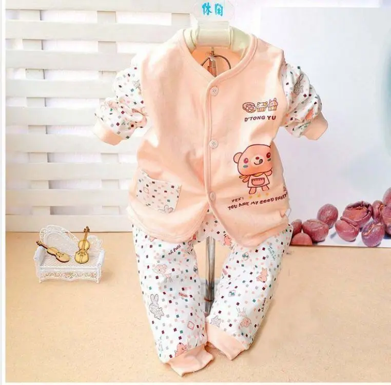 

2019 Newborn Baby Boy Clothes Set Baby Girl Clothes New Born Infant Clothing Set Cotton Baby Clothing Girl Sets