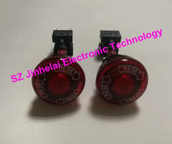 

Authentic original OMRON Scram button switch A165E-LS-24D-02
