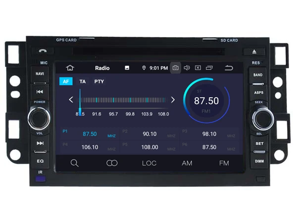 7'' IPS Android 9.0 Octa Core Car DVD GPS Player For CHEVROLET AVEO EPICA LOVA CAPTIVA SPARK OPTRA Multimedia Auto Radio 4G DAB