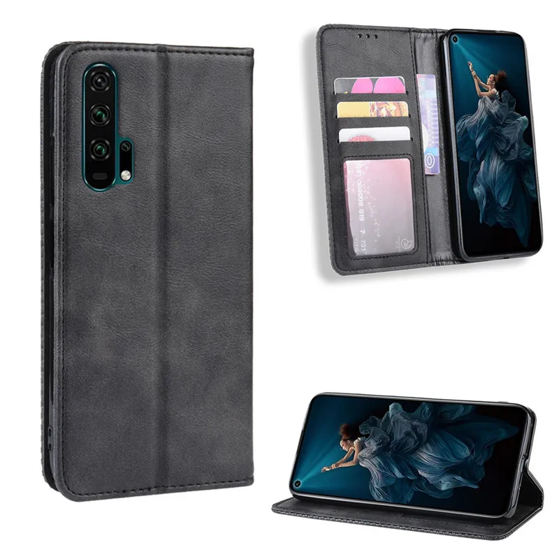 Huawei Honor 20 чехол Honor 20 чехол Чехол-портмоне с откидной крышкой из искусственной кожи чехол для телефона для huawei Honor 20 Pro 20Pro Honor20 YAL-L21 YAL-L41