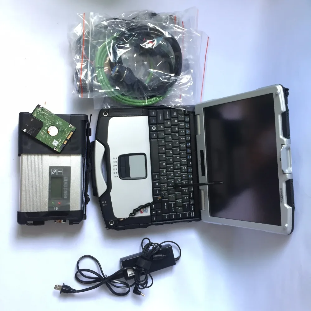

MB Star C5 With Laptop CF30 Military diagnostic PC mb star c5 sd connect compact diagnostic tool software 05/2019v 320gb HDD