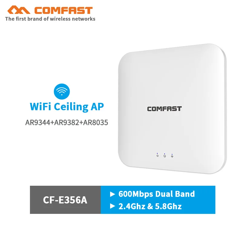 

High power 5Ghz ceiling AP WiFi Routers 600Mbps Range Expander Signal Booster Extender wireless indoor Ap with gigabit RJ45 port