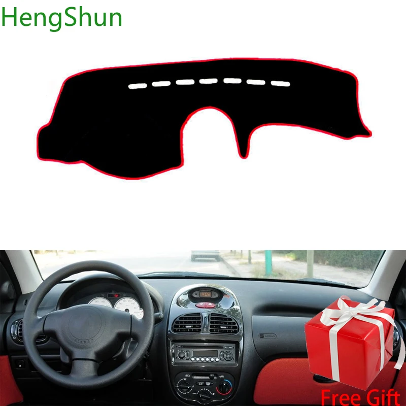 Для Citroen C2 2006 2007 2008 2009 2013 автомобильный Стайлинг Даш коврик наклейка на приборную