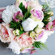 Искусственный Свадебный букет Красивый Свадебный букет невесты Свадебный букет цветов цветок невесты