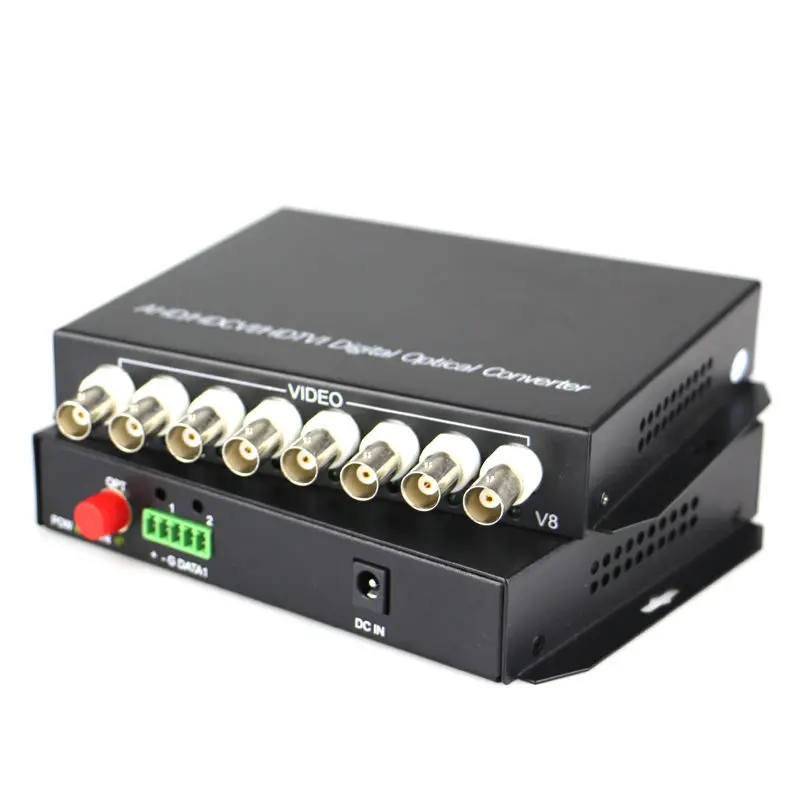 JYTTEK 960P CVI TVI AHD 4CH волоконно-оптический медиа-конвертер (Tx / Rx) для HD CCTV | Мобильные