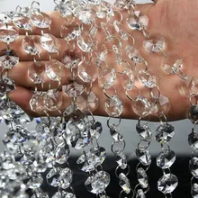 Стеклянных бусин занавески для отелей бар украшения двери занавески для дома роскошная оконная занавеска 200 м/лот