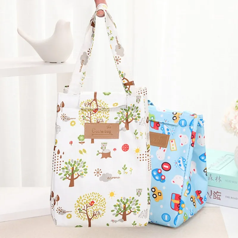

Women Ice Cream Lunch Bag Cute Cartoon lemon Portable Thermal Food Box High Capacity Kid Insulated Picnic Men Cooler Bag Tote
