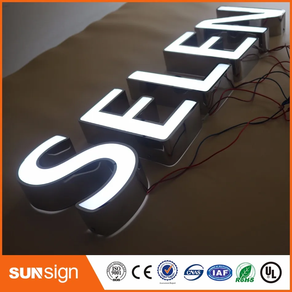 

aliexpress High brightness outdoor large alphabet letters acrylic luminous signs