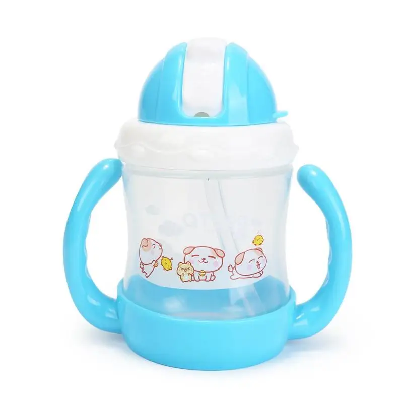 Детские чашки с героями мультфильмов, Детские тренировочные чашки, детские бутылки с соломинками, Детские Бутылочки для детского сада, герметичные