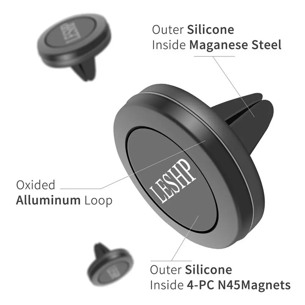 360 градусов Универсальный Автомобильный магнитный держатель для мобильного телефона для iPhone gps подарок
