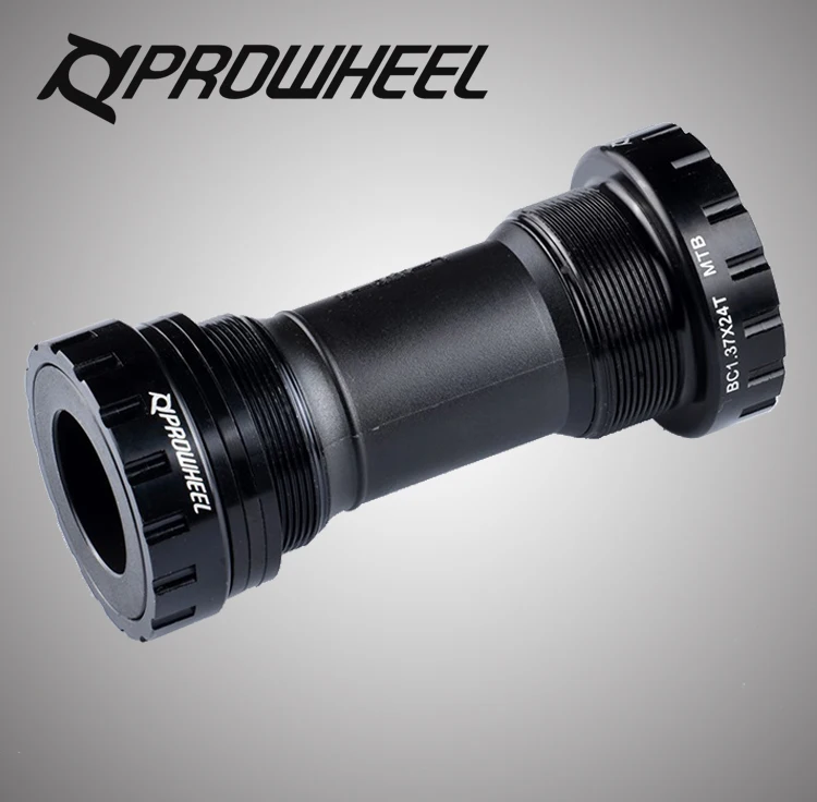 Prowheel BB Axis Adapter 1 37/24 мм шатунный набор черный MTB дорожный велосипед пресс для