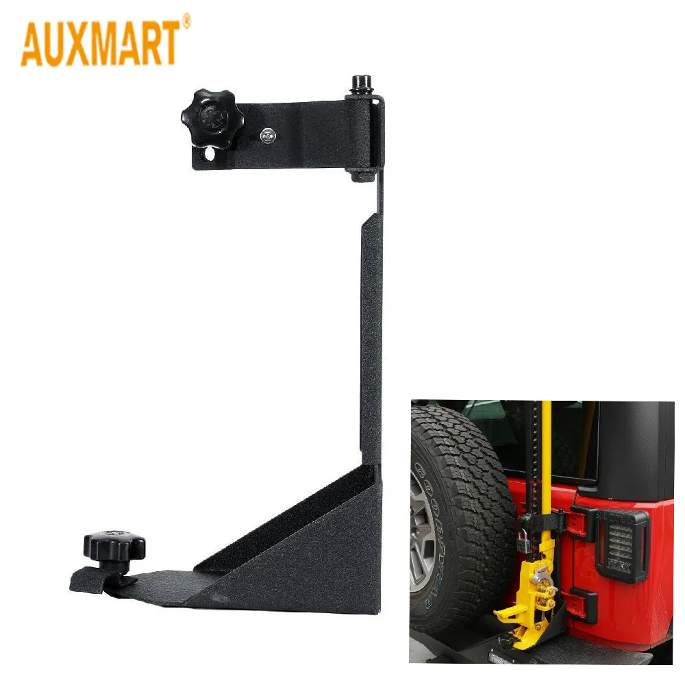 

Auxmart Car Hood Mount Bracket Shovel Holder Off-Road Hi-Lift Jack Mount Fit for Jeep Wrangler JK 2007-2017