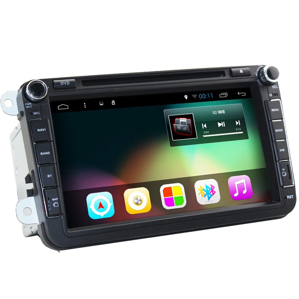 4G 2din android 7 1 автомобильный dvd для vw passat b6 golf 4 5 tiguan polo jetta skoda octavia2 с рулевым колесом gps