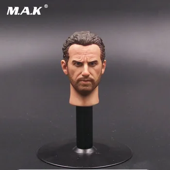 

1:6 Scale Male Head Sculpt The Walking Dead Sheriff Rick Head Sculpt for 12 inches Man Action Figures Collections