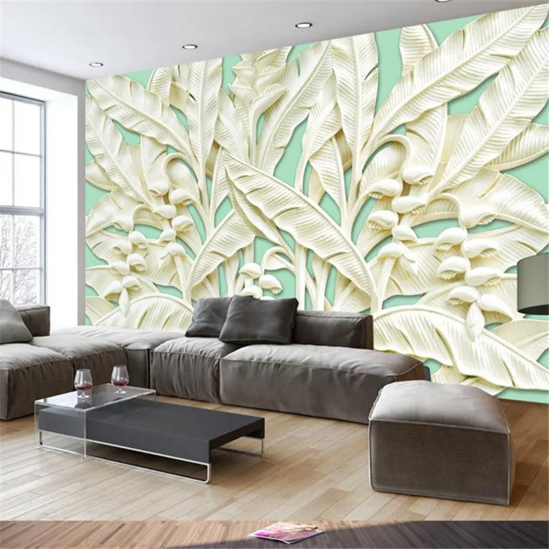 Modern Custom Photo Wallpaper for Walls 3 d Stereo Wallpaper Living