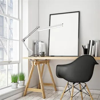 

USB LED Desk Lamp 220V with Clip 3 Level Dimmer Drafting Table Light Swing Arm Architect Study Lamp Eye-caring Reading Light