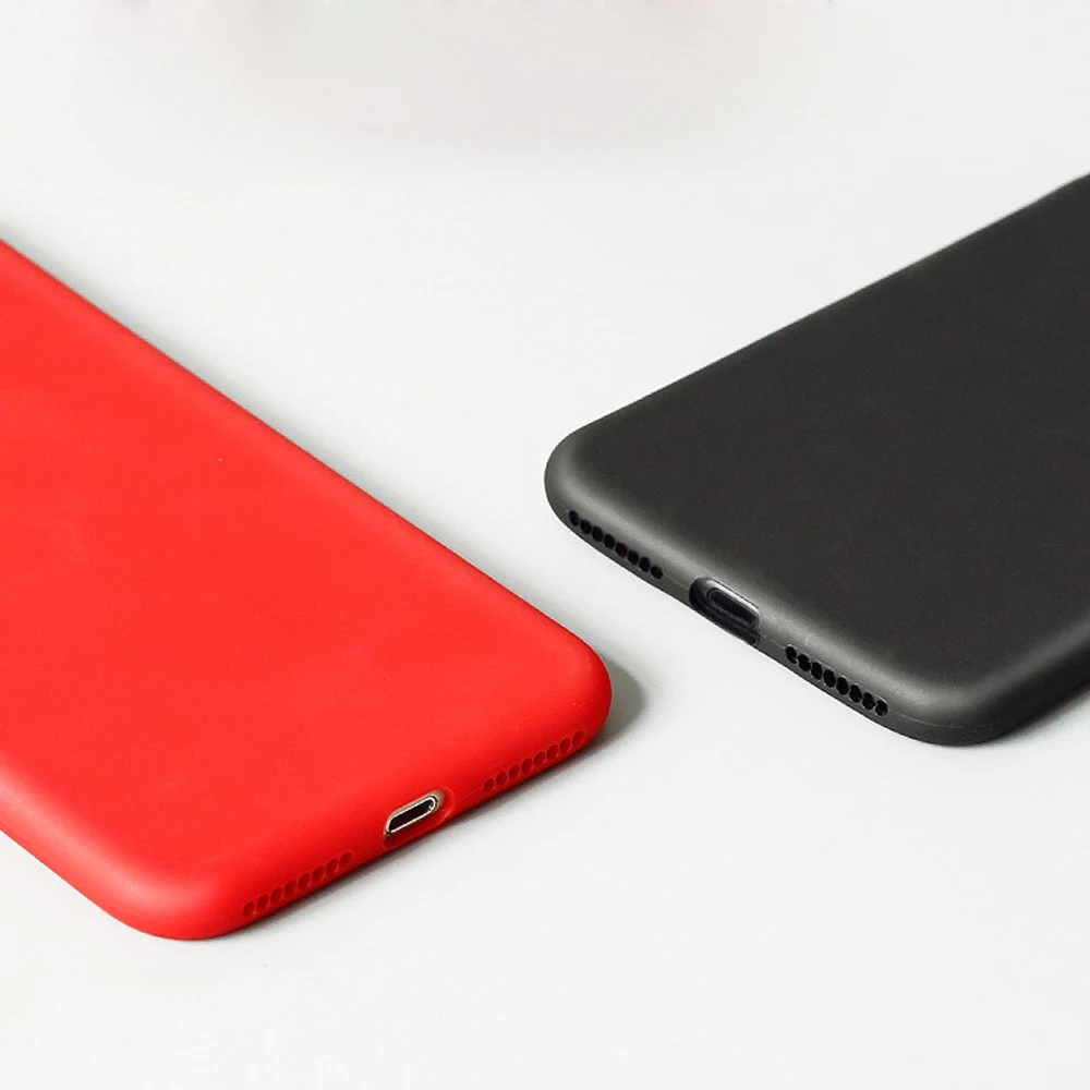 100 pcs a lot Colorful Phone Protective Case soft