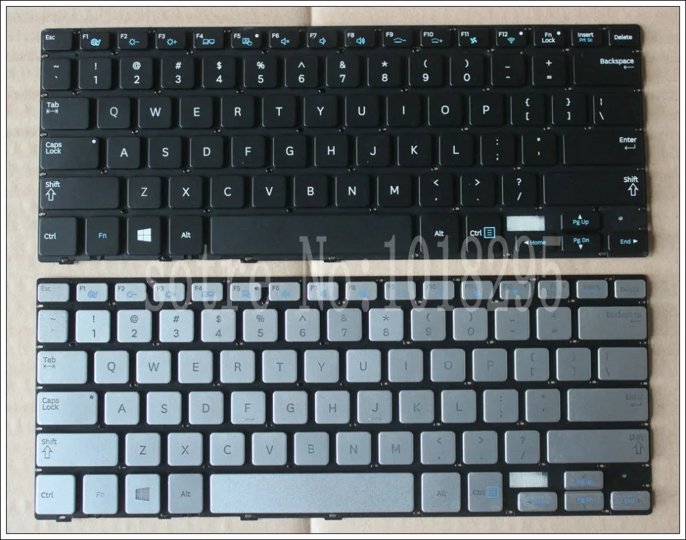 

NEW English laptop keyboard for SAMSUNG NP730u3e NP740U3E 730U3E 740U3E US black silver Backlight