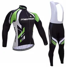 

Ropa Ciclismo 2018 pro team merida long sleeve cycling jersey men quick-dry MTB bike clothing Bicycle maillot bib pants set D172