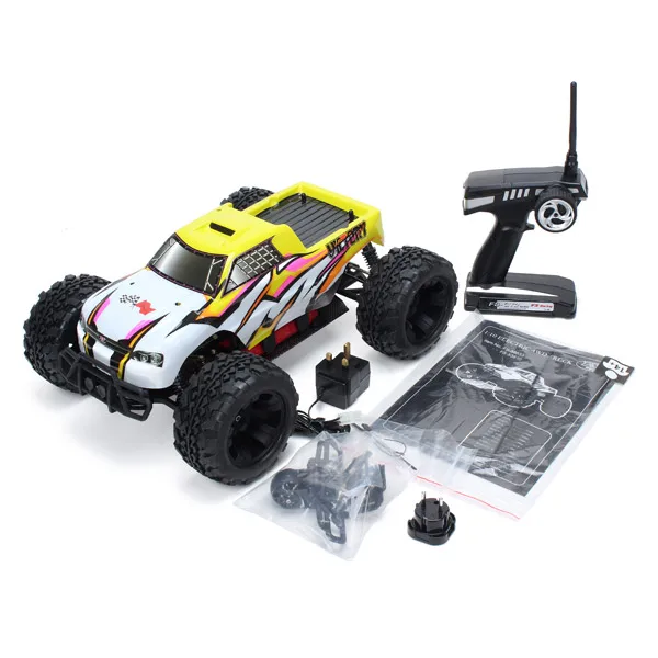 FS Гонки 53631 11:10 2.4GH 4WD бесщеточный монстр грузовик RC игрушка для взрослых или детей игрушки с 7,2 V 1800 mAh Ni-MH батарея