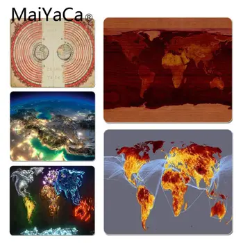 

MaiYaCa World Map DIY Design Pattern Game mousepad Mouse Keyboards Mat Mousepad for boyfriend Gift