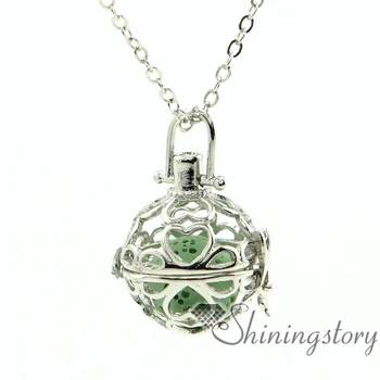 

ball openwork essential oil jewelry diffuser pendant wholesale aromatherapy jewelry diffuser lockets rhinestone lava volcanic