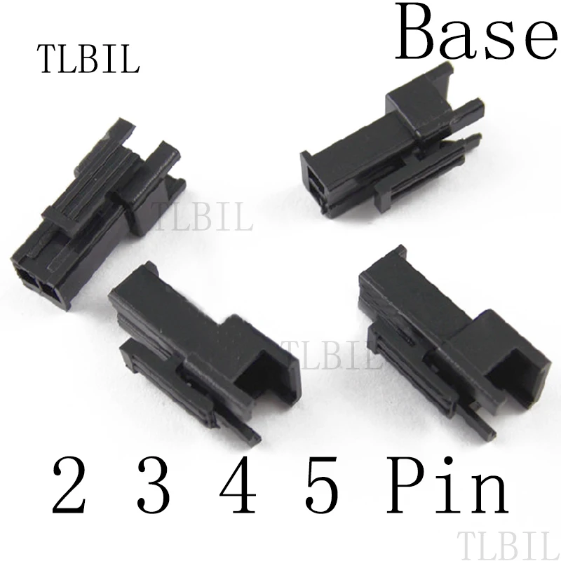 2000 шт./1000 шт. SM2.54mm Pitch 2 3 4 5 Pin JST 2. 4/5/3/4/5A базовая штепсельная вилка штырьковый