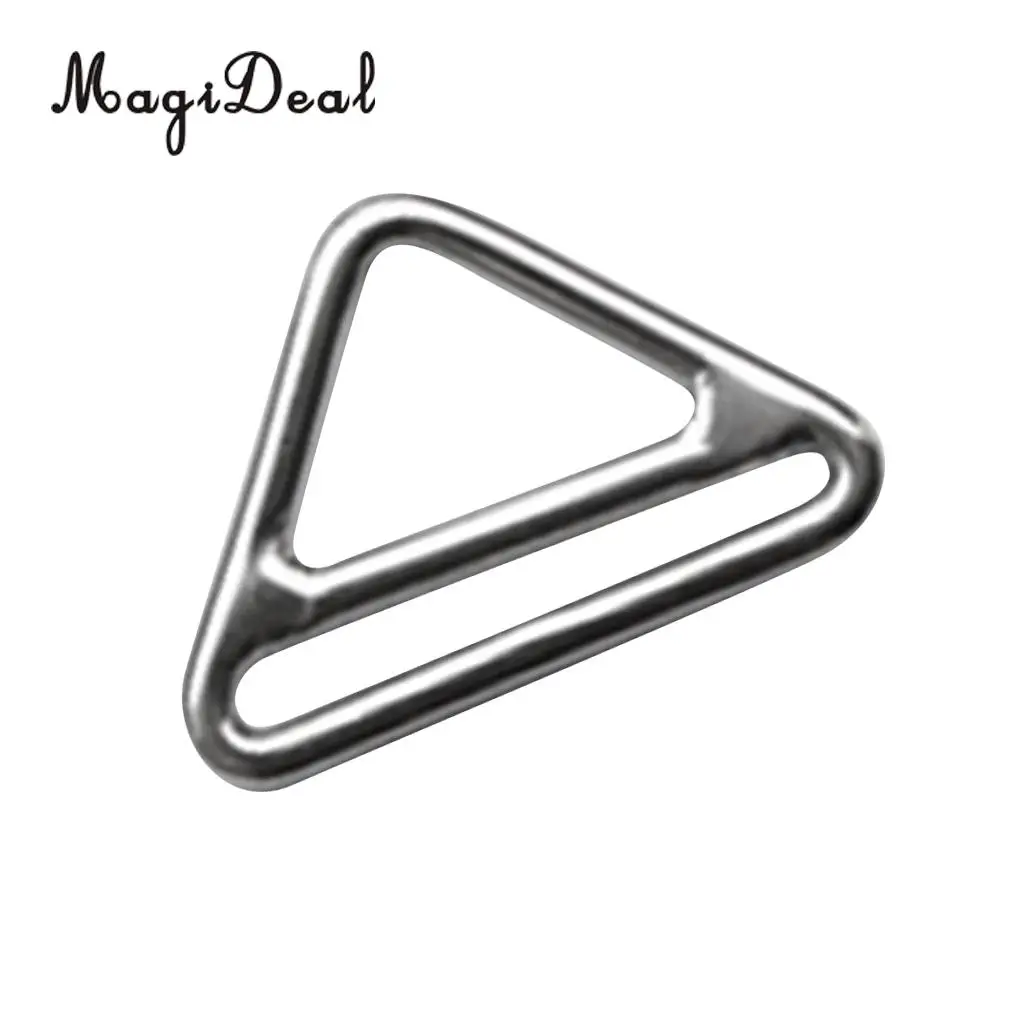 MagiDeal Scuba Diving 316 Stainless Steel Ring for 5cm Weight Belt Webbing Water Sports Swimming Diving Accessories