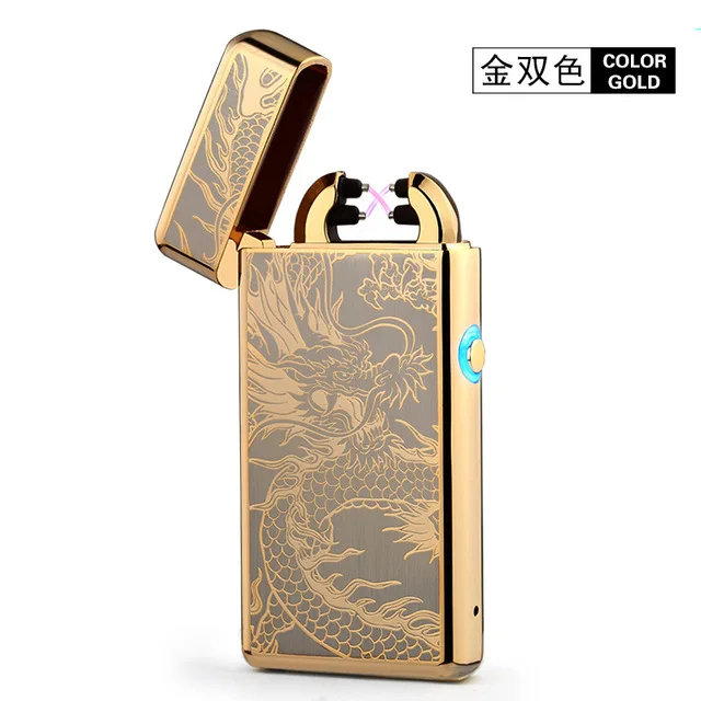 Noble-Thin-11mm-LED-Windproof-Smoke-lighters-Cross-Double-Arc-Lighter-USB-Pulse-Cigar-Lighters-Men.jpg_640x640 (1)