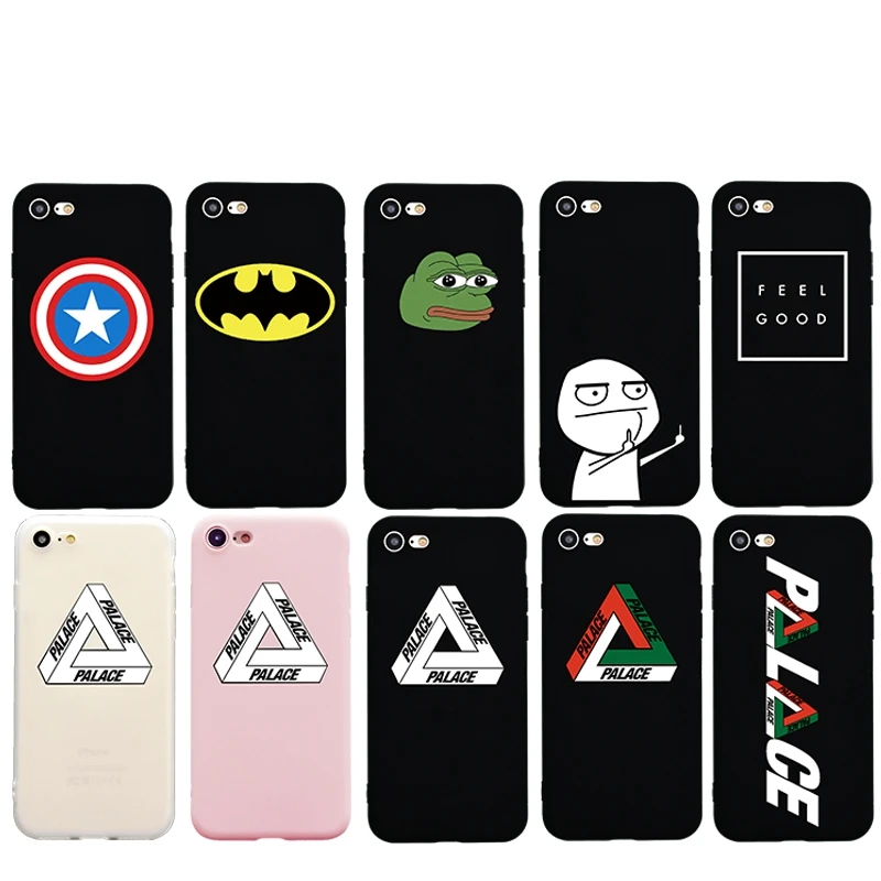 Luxury Feel Good Super Heros Simple soft case for iphone 6