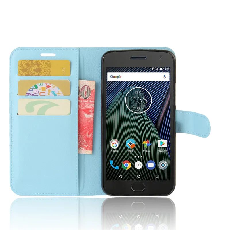 For Motorola Moto G5 Plus Case Wallet PU Leather Back Cover Phone Case For Motorola G5 Plus XT1670 XT1675 Case Flip Bag Skin (23)